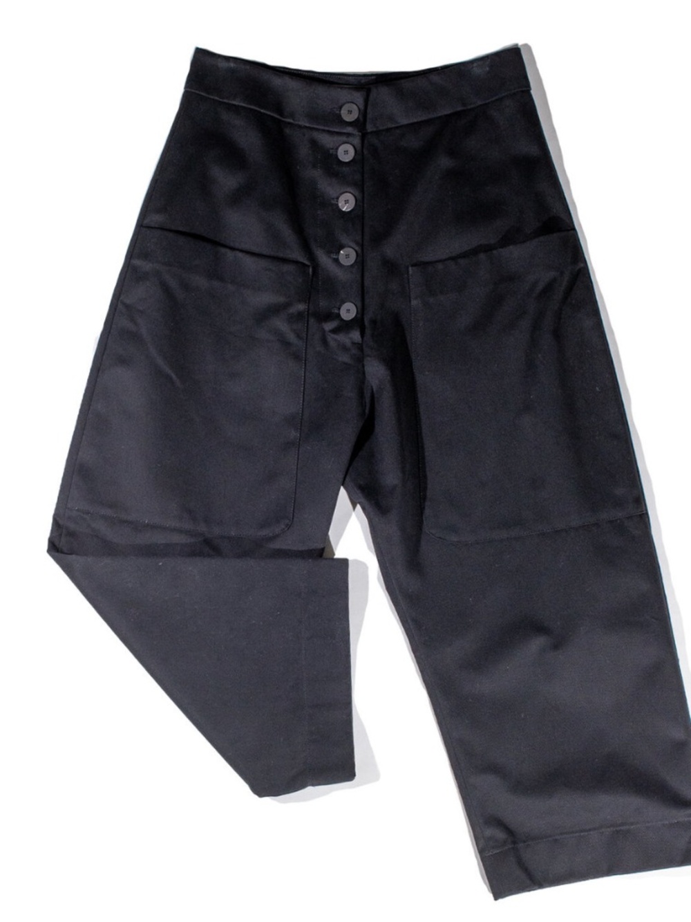 Studio Nicholson Taupo Pants in Black - Picture 3 of 7